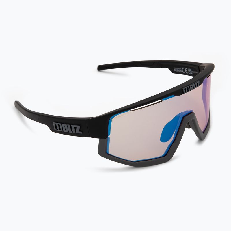 Ochelari de soare Bliz Fusion Small Nano Optics Nordic Light matt black/coral/orange blue 2