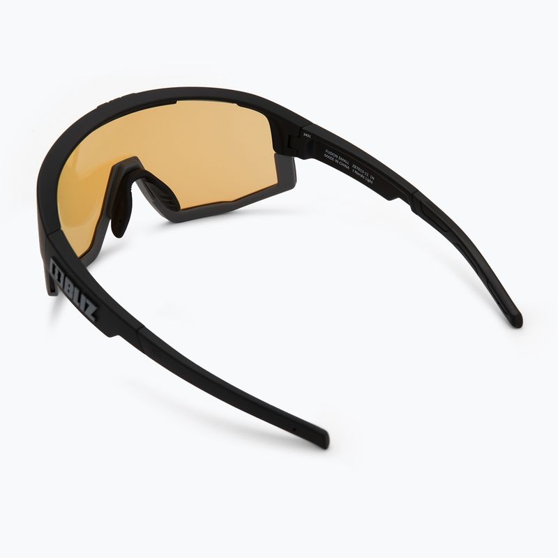 Ochelari de soare Bliz Fusion Small Nano Optics Nordic Light matt black/coral/orange blue 3