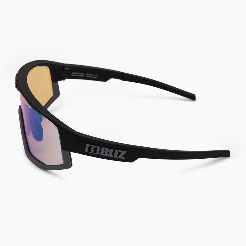Ochelari de soare Bliz Fusion Small Nano Optics Nordic Light matt black/coral/orange blue 5