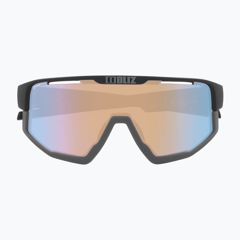 Ochelari de soare Bliz Fusion Small Nano Optics Nordic Light matt black/coral/orange blue 3