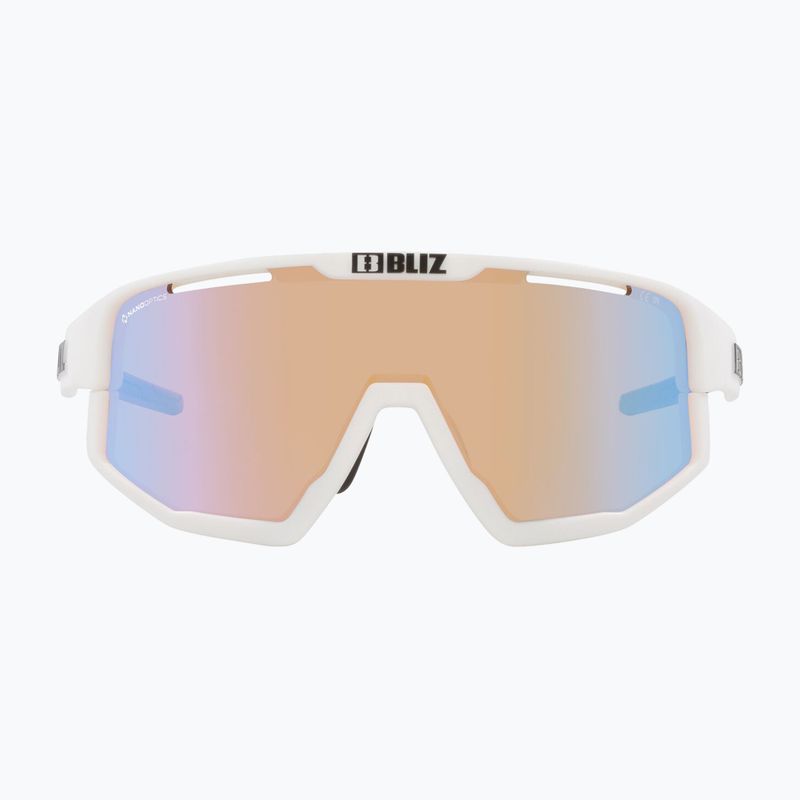 Ochelari de soare Bliz Fusion Small Nano Optics Nordic Light matt white/coral/orange blue 2