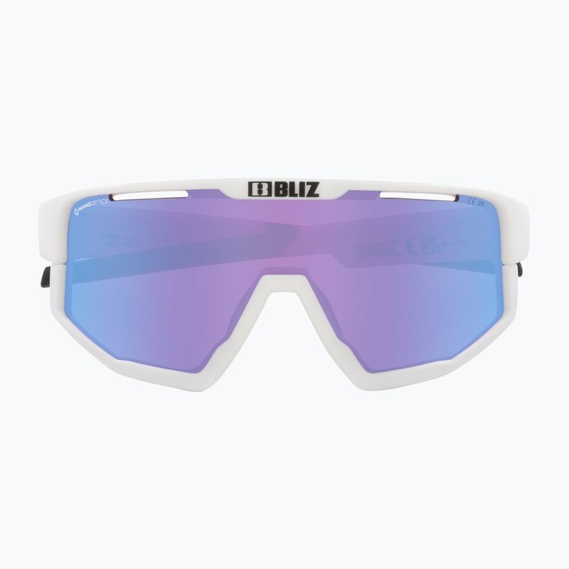Ochelari de soare Bliz Fusion Small Nano Optics Nordic Light matt white/begonia/violet blue 2