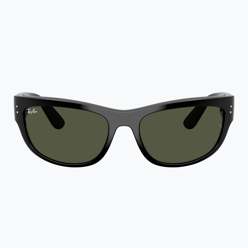 Ochelari de soare Ray-Ban Mega Balorama black/green g-15 2