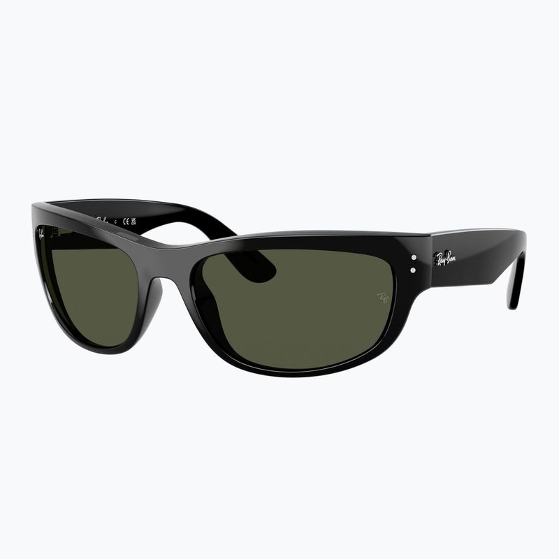 Ochelari de soare Ray-Ban Mega Balorama black/green g-15 4