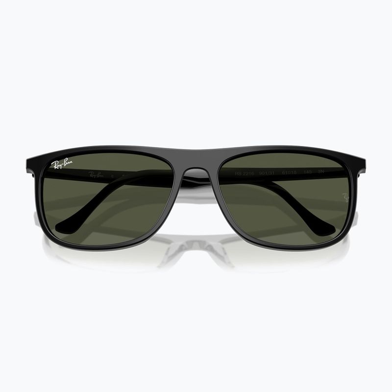 Ochelari de soare Ray-Ban RB2216 black/green 3