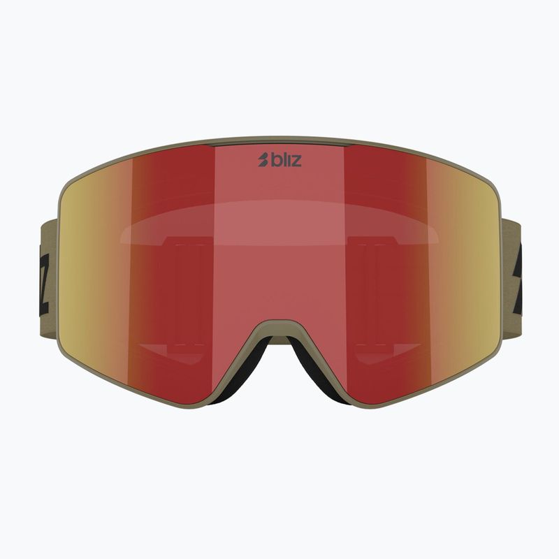 Ochelari de schi Bliz G001 matte camo green/brown/red multi 7