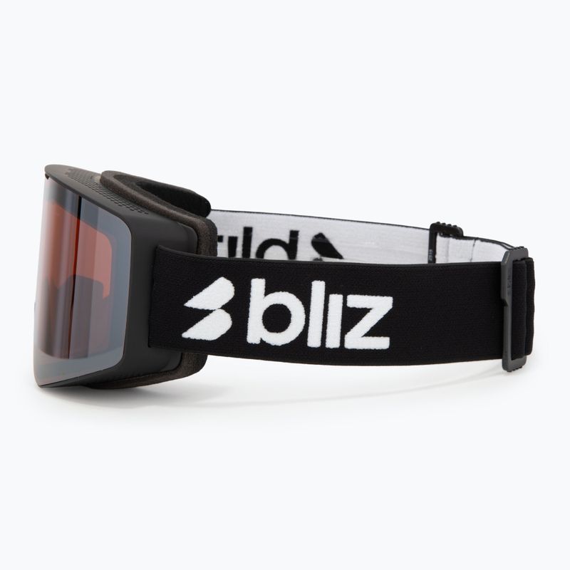Ochelari de schi Bliz G001 matte black/orange/silver mirror 4