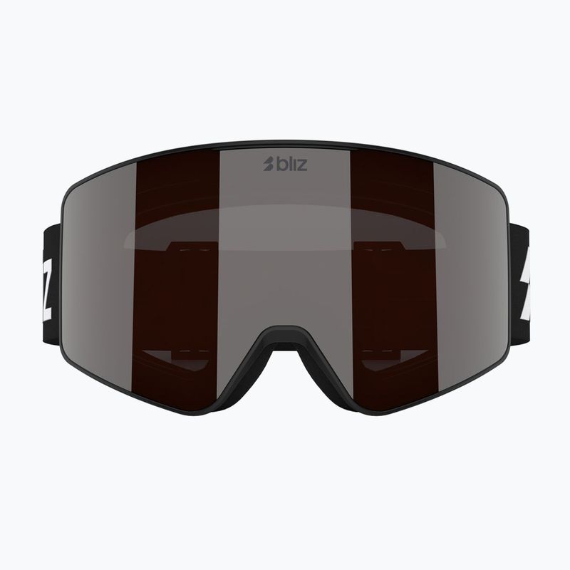 Ochelari de schi Bliz G001 matte black/orange/silver mirror 6