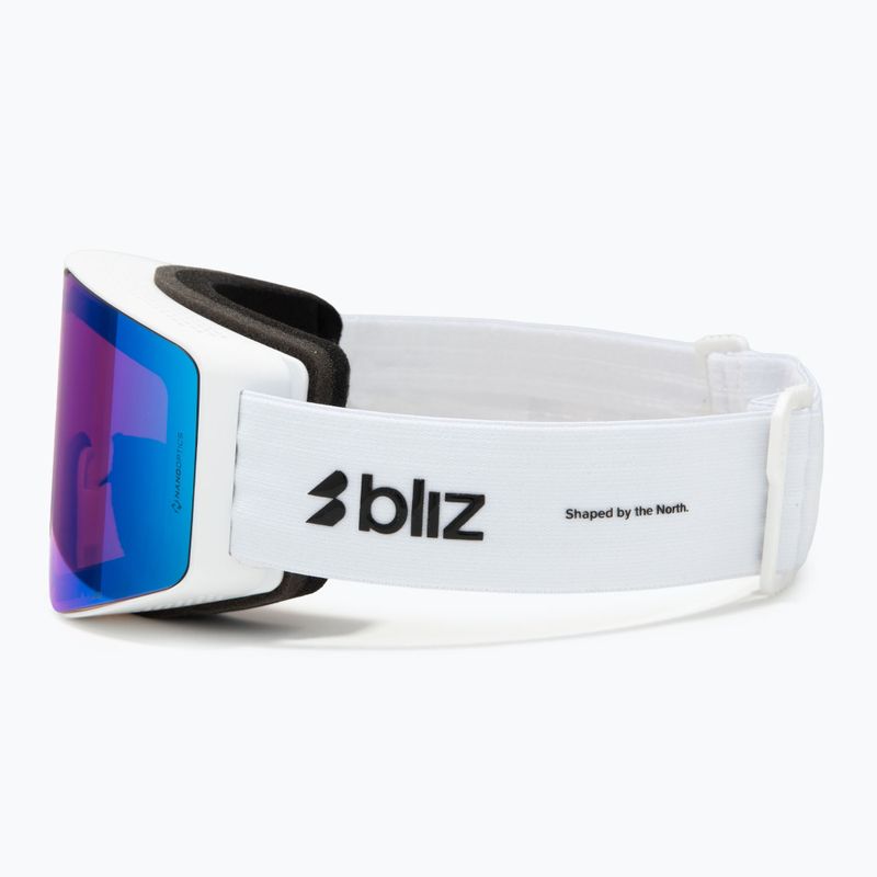 Ochelari de schi Bliz G001S matte white/non violet/blue multi 4