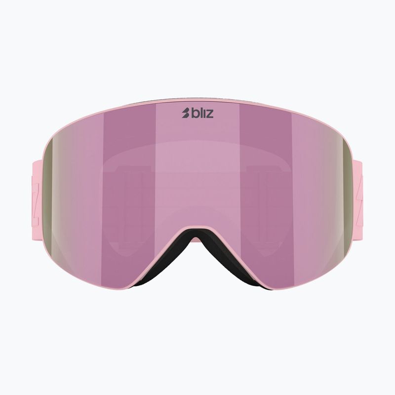 Ochelari de schi Bliz Flow matte pink/brown/pink multi 2