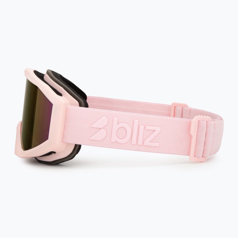 Ochelari de schi Bliz Liner matte pink/brown/pink multi 4