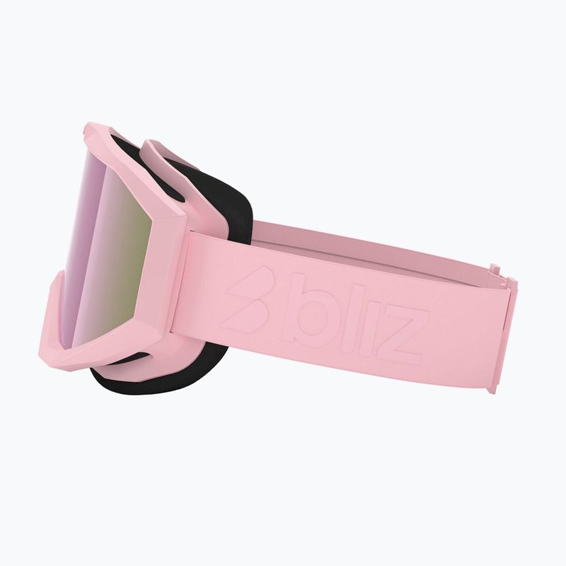 Ochelari de schi pentru copii Bliz Liner Jr matte pink/brown/pink multi 4
