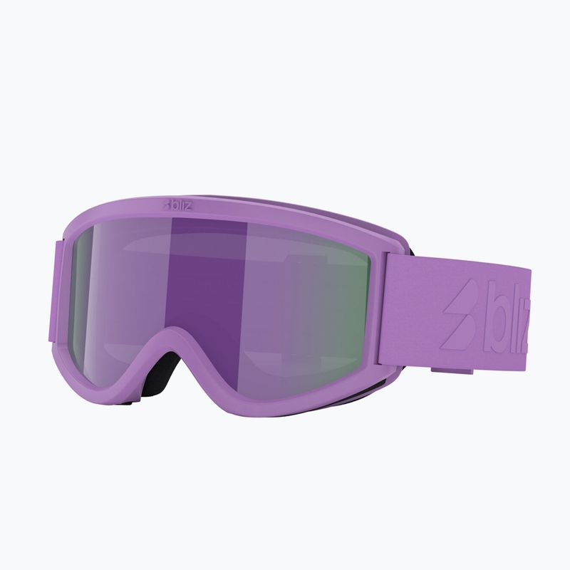 Ochelari de schi pentru copii Bliz Pixie Jr matte purple/brown/purple multi