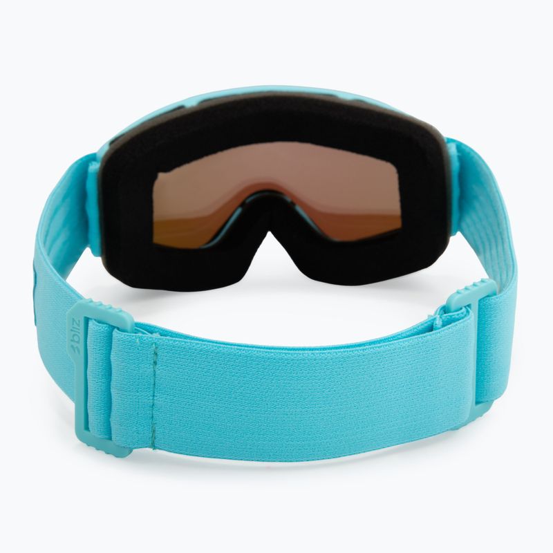 Ochelari de schi pentru copii Bliz Pixie Jr matte turquoise/brown/green multi 3