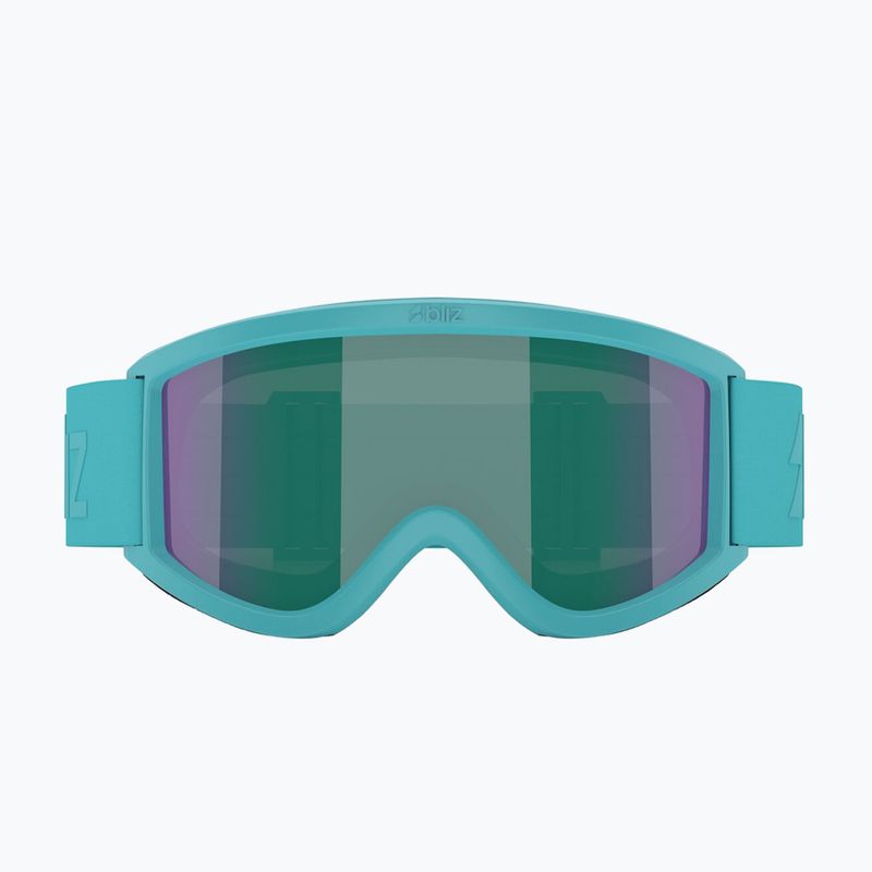 Ochelari de schi pentru copii Bliz Pixie Jr matte turquoise/brown/green multi 2