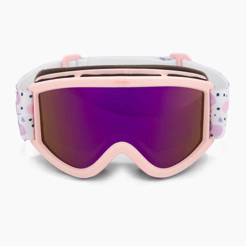 Ochelari de schi pentru copii Bliz Pixie Jr matte pink/brown/pink multi 2