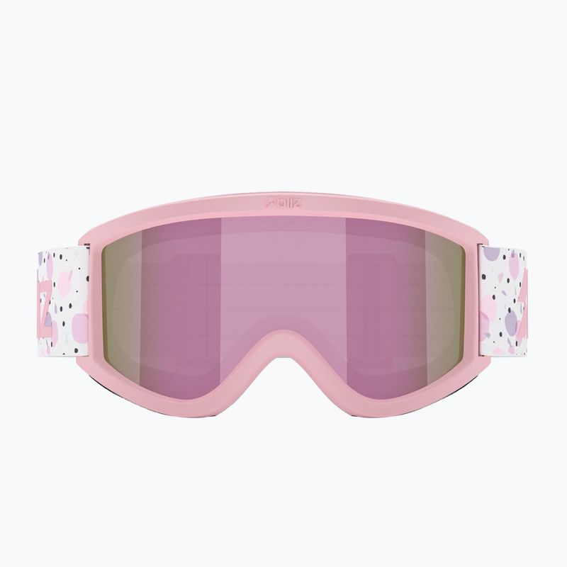 Ochelari de schi pentru copii Bliz Pixie Jr matte pink/brown/pink multi 2