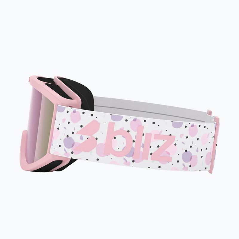 Ochelari de schi pentru copii Bliz Pixie Jr matte pink/brown/pink multi 4