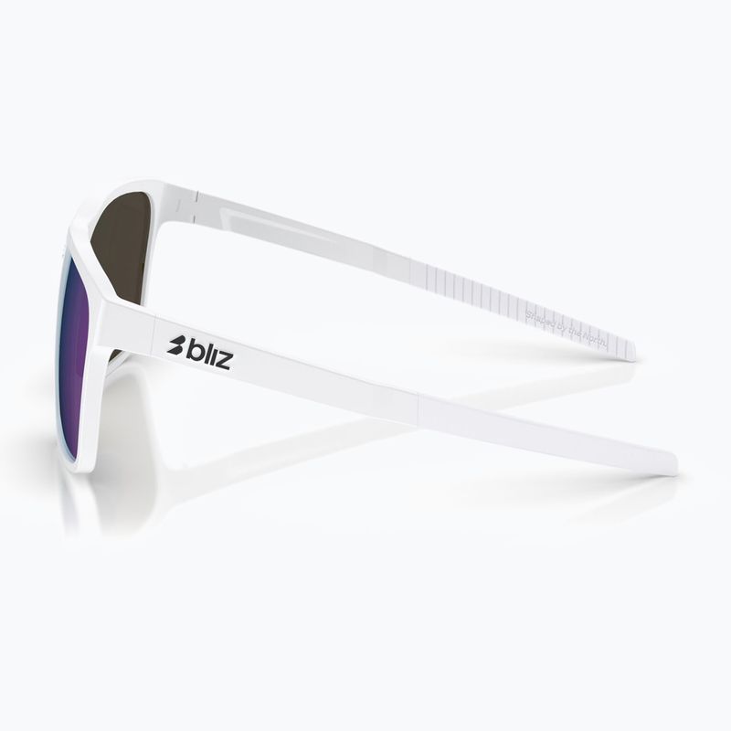 Ochelari de soare Bliz A001 matte white/grey blue multi 5