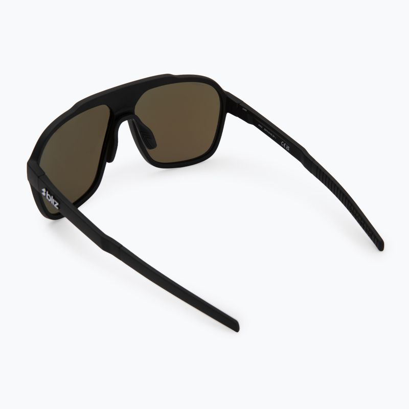 Ochelari de soare Bliz A002 matte black/grey blue multi 2