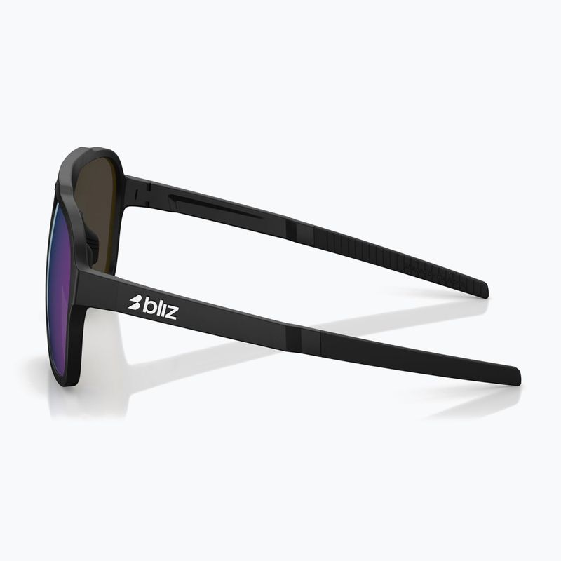 Ochelari de soare Bliz A002 matte black/grey blue multi 5