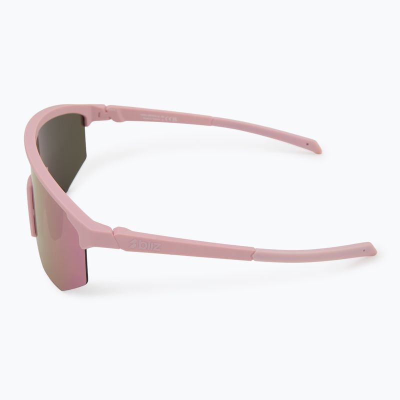Ochelari de soare Bliz Hero matte powder pink/brown rosé multi 4