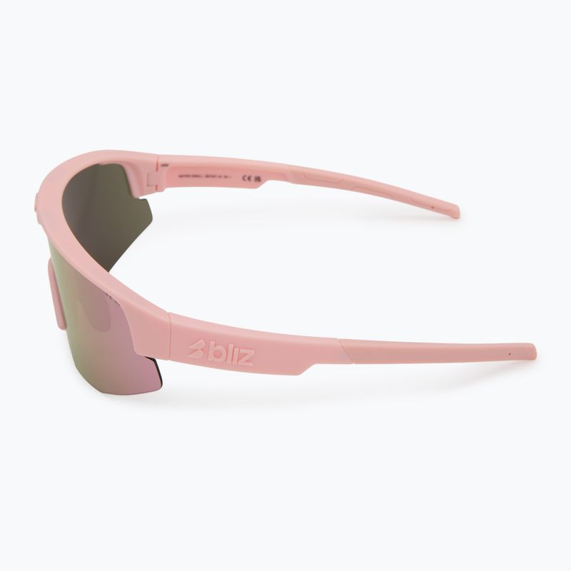 Ochelari de soare Bliz Hero Small matte powder pink/brown rosé multi 4