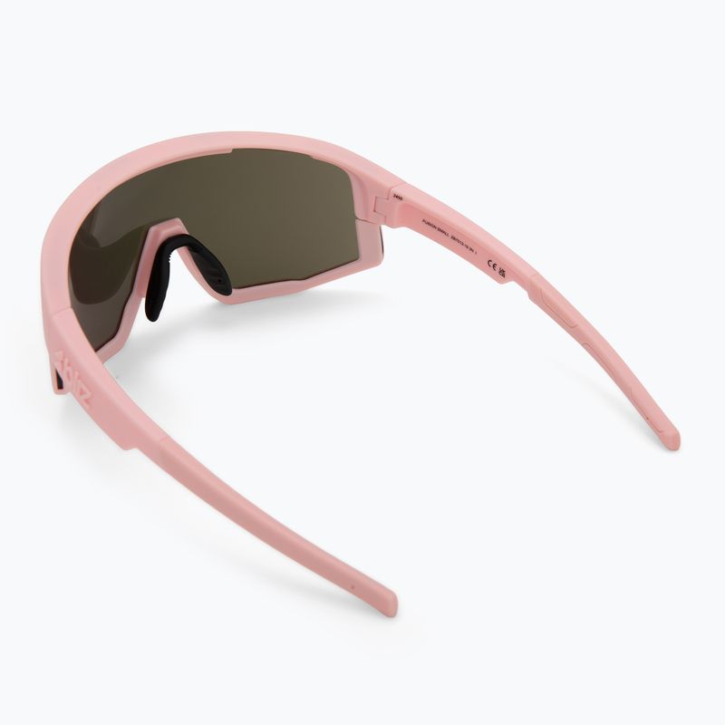 Ochelari de soare Bliz Fusion Small matte powder pink/brown rosé multi 3