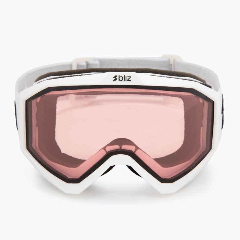Ochelari de schi pentru copii Bliz Liner Jr matte white/pink 2