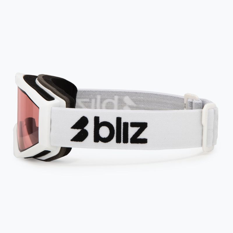 Ochelari de schi pentru copii Bliz Liner Jr matte white/pink 4