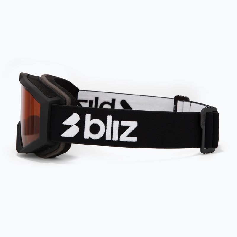 Ochelari de schi pentru copii Bliz Liner Jr matte black/orange 4