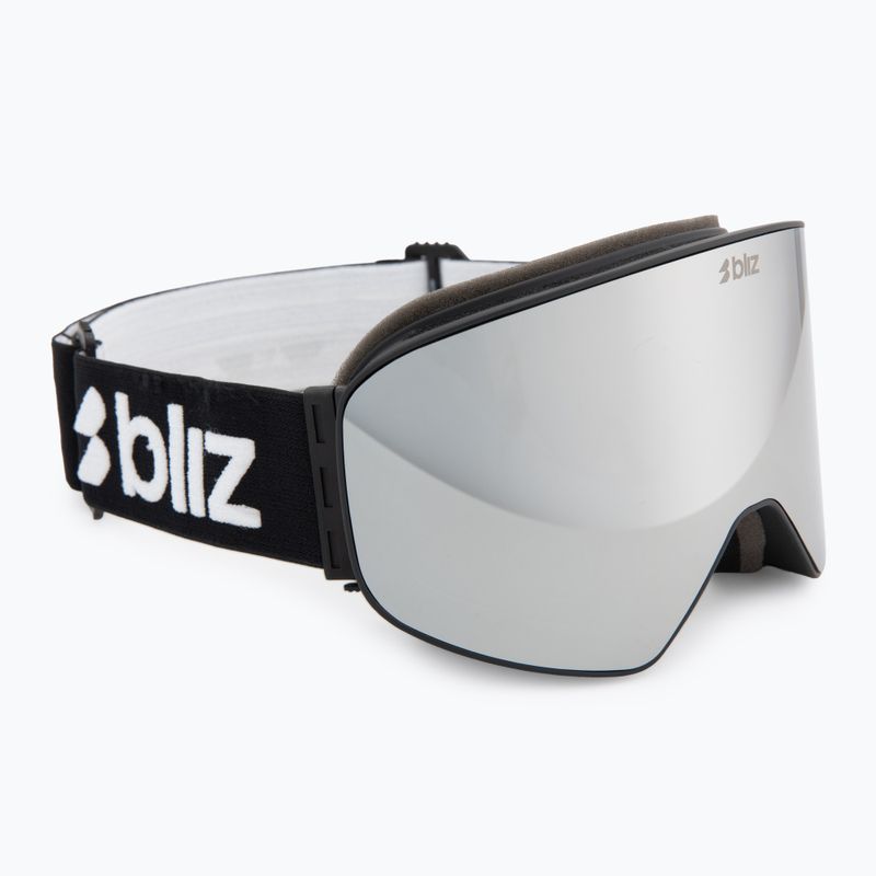 Ochelari de schi Bliz Flow matte black/smoke/silver mirror