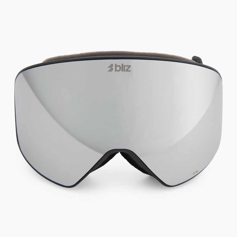 Ochelari de schi Bliz Flow matte black/smoke/silver mirror 2