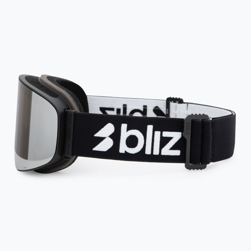 Ochelari de schi Bliz Flow matte black/smoke/silver mirror 4
