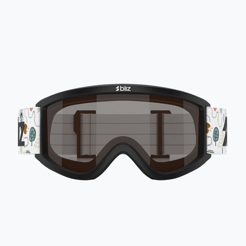 Ochelari de schi pentru copii Bliz Pixie Jr matte black/brown 2
