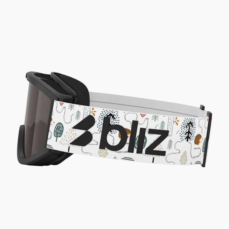 Ochelari de schi pentru copii Bliz Pixie Jr matte black/brown 4
