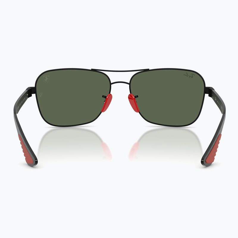 Ochelari de soare Ray-Ban Rb8336M Scuderia matt black/dark green 5