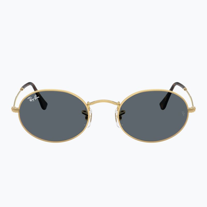 Ochelari de soare Ray-Ban Oval arista gold/blue 2