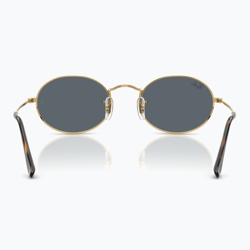 Ochelari de soare Ray-Ban Oval arista gold/blue 5