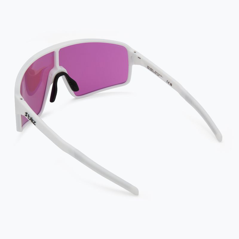 Ochelari de soare Bliz P001S Nano Optics Nordic Light matte white/begonia/violet blue multi 2