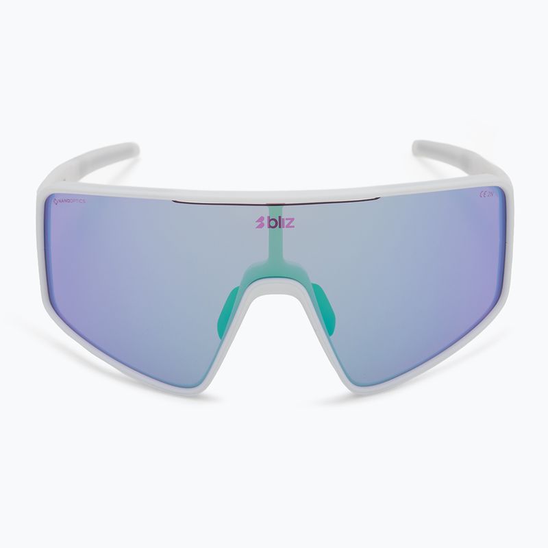 Ochelari de soare Bliz P001S Nano Optics Nordic Light matte white/begonia/violet blue multi 3