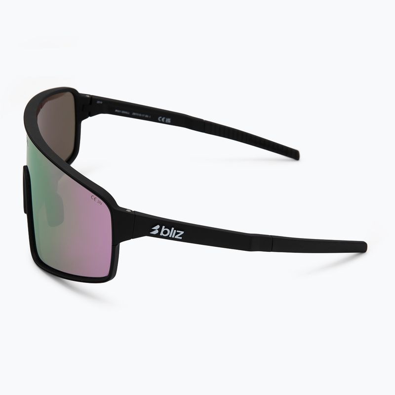 Ochelari de soare Bliz P001S matte black/brown pink mirror 4