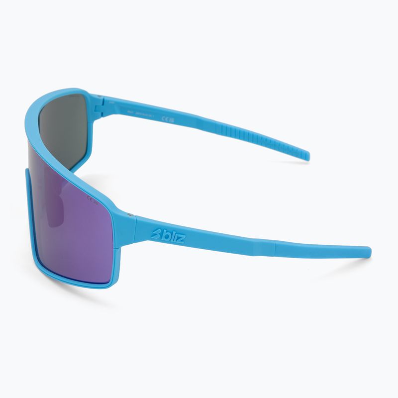 Ochelari de soare Bliz P001 matte blue/grey blue mirror 4