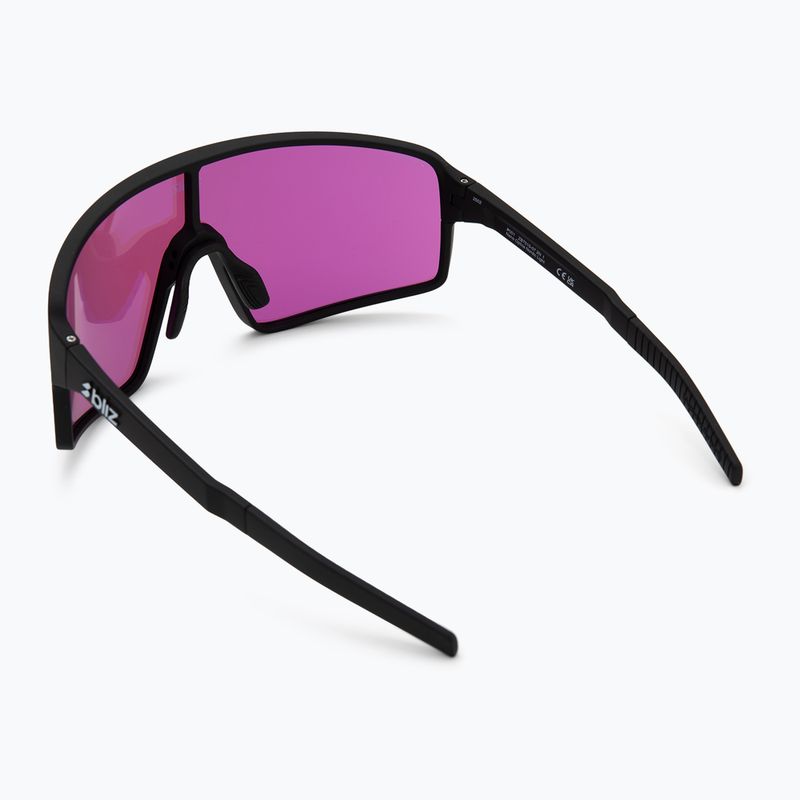 Ochelari de soare Bliz P001 Nano Optics Nordic Light matte black/begonia/violet blue multi 2