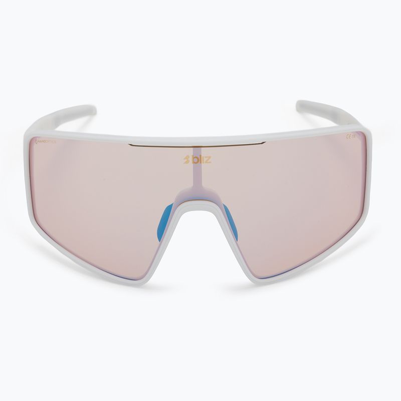 Ochelari de soare Bliz P001 Nano Optics Nordic Light matte white/coral/orange blue multi 3