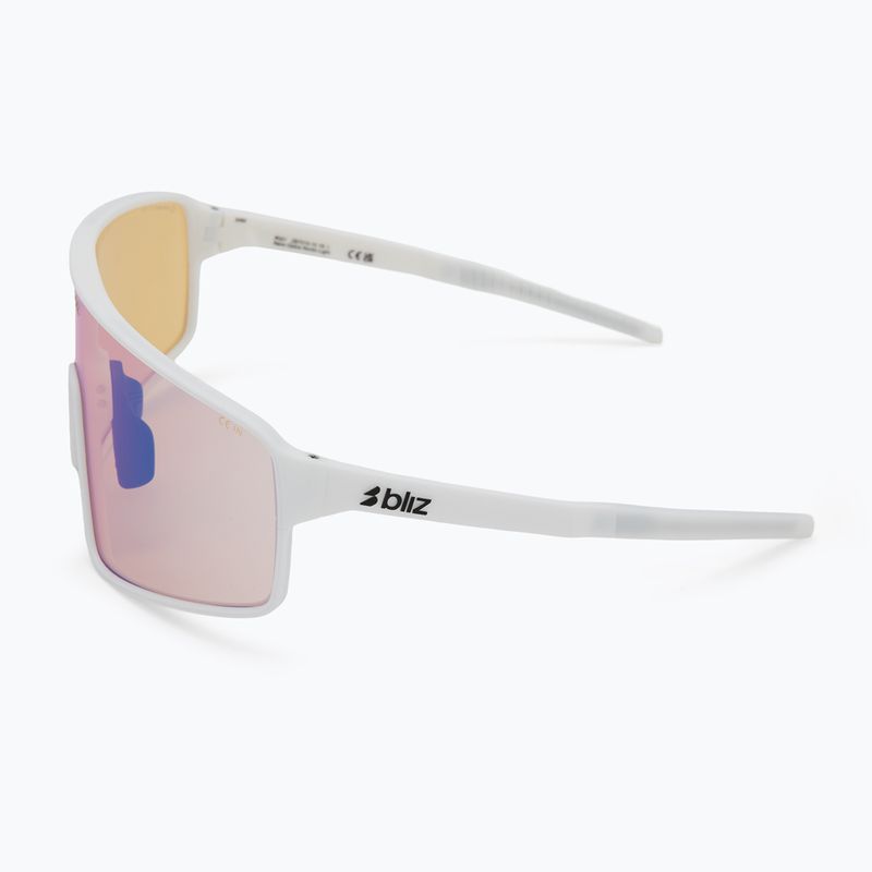 Ochelari de soare Bliz P001 Nano Optics Nordic Light matte white/coral/orange blue multi 4