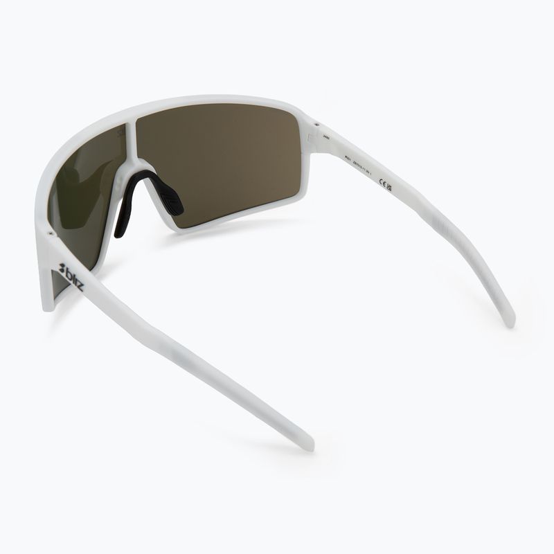 Ochelari de soare Bliz P001 matte white/grey blue mirror 2