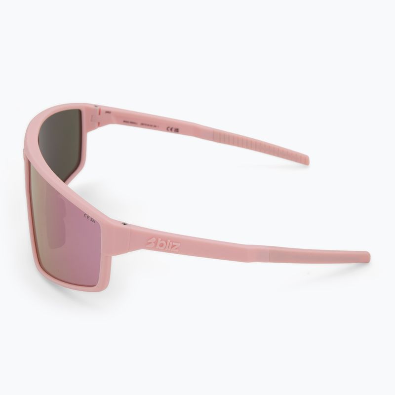 Ochelari de soare Bliz P002S matte powder pink/brown rosé multi 4