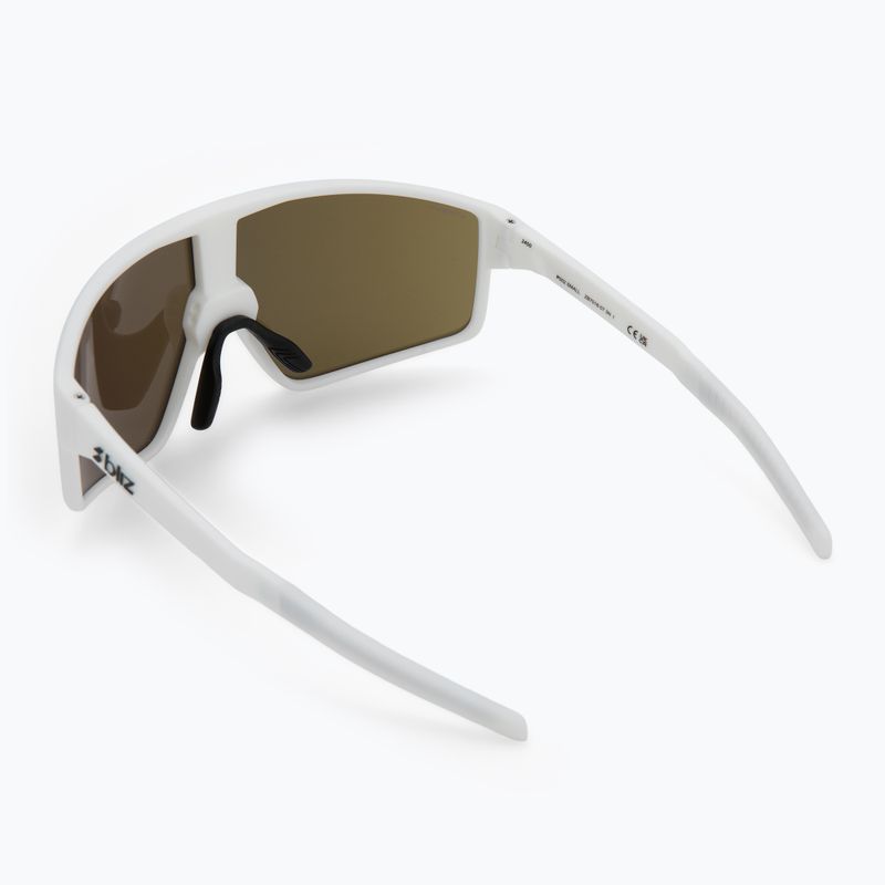 Ochelari de soare Bliz P002S matte white/brown purple multi 2