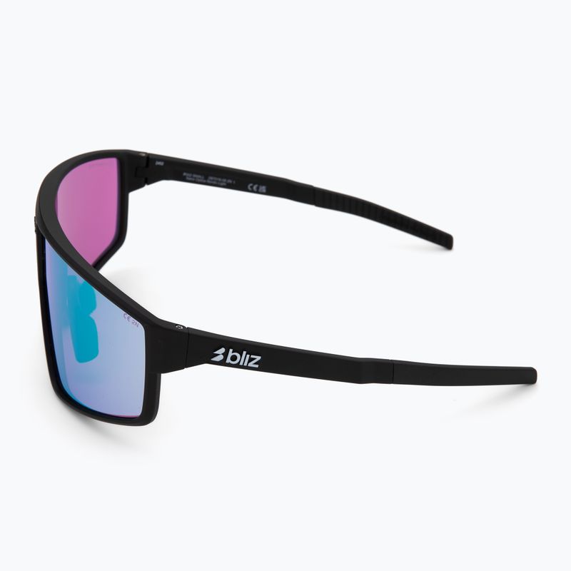Ochelari de soare Bliz P002S Nano Optics Nordic Light matte black/begonia/violet blue multi 4